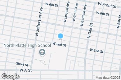 Map image of the property - 210 N Lincoln Ave