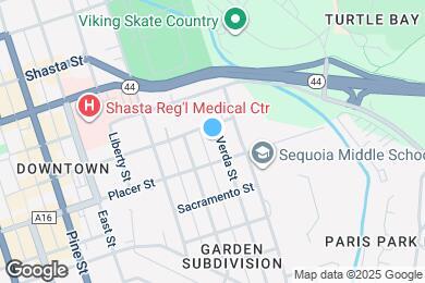Map image of the property - 1624 Verda St