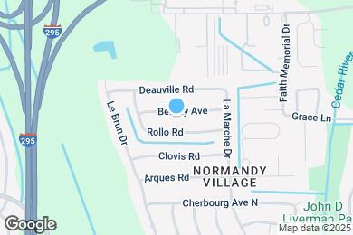 Map image of the property - 6972 Bernay Ave