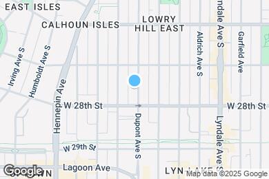 Map image of the property - 2730 Dupont Ave S