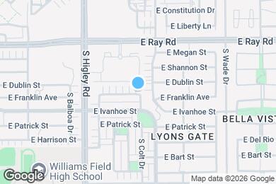 Map image of the property - 3348 E Franklin Ave