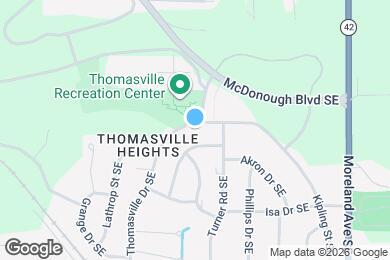 Map image of the property - 1743 Thomasville Dr SE