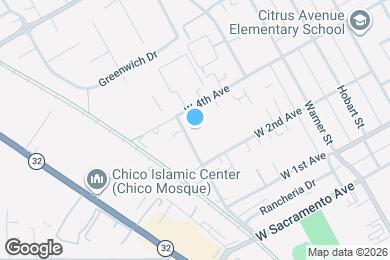 Map image of the property - 1274 N Cedar St