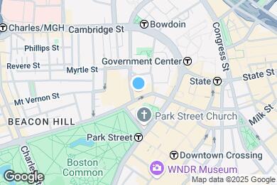 Map image of the property - 21 Beacon St