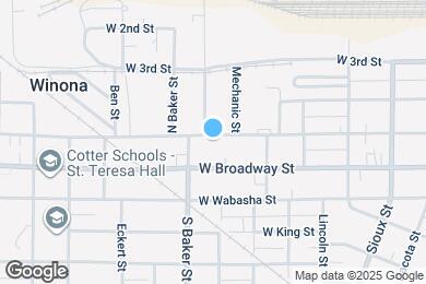 Map image of the property - 865 W 5th St