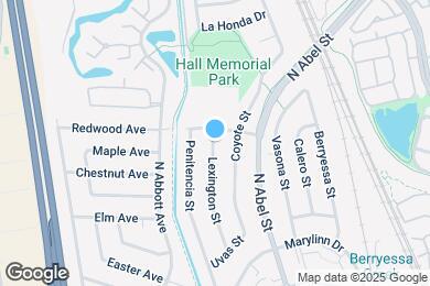 Map image of the property - 864 Lexington St