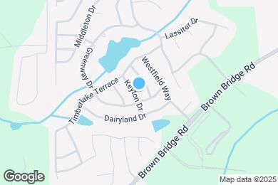 Map image of the property - 55 Keyton Dr