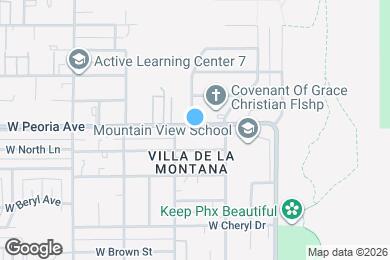 Map image of the property - 925 W Peoria Ave