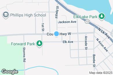Map image of the property - 505 Flambeau Ave