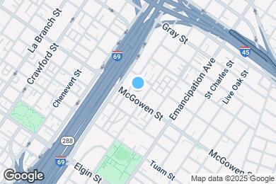 Map image of the property - 2105 McGowen St