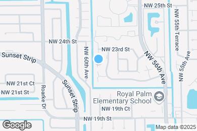 Map image of the property - 2208 NW 59th Way