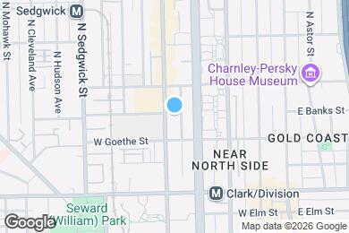 Map image of the property - 1325 N Wells St