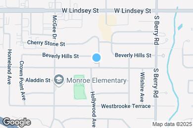 Map image of the property - 1515 Vine St