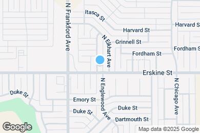 Map image of the property - 604 N Englewood Ave