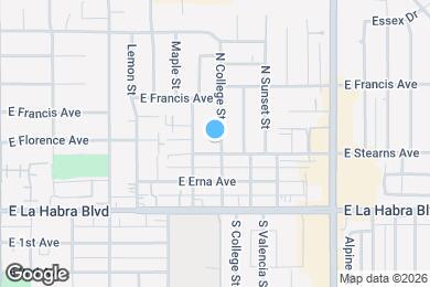 Map image of the property - 305 N College St