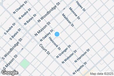 Map image of the property - 1021 Ames St