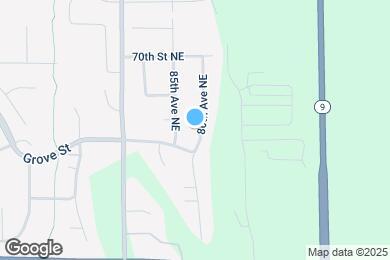 Map image of the property - 6810 86th Ave NE