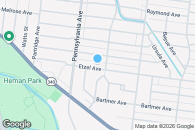 Map image of the property - 6913 Etzel Ave