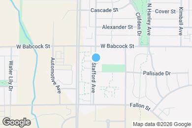 Map image of the property - 150 S Stafford Ave