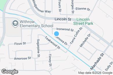 Map image of the property - 15135 Mimosa Dr