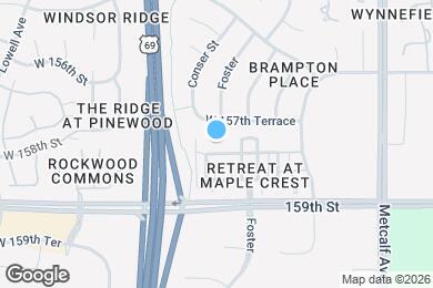 Map image of the property - 15845 Foster