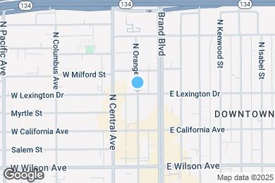 Map image of the property - 401 N Orange St