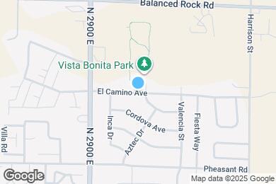 Map image of the property - 195 El Camino Ave