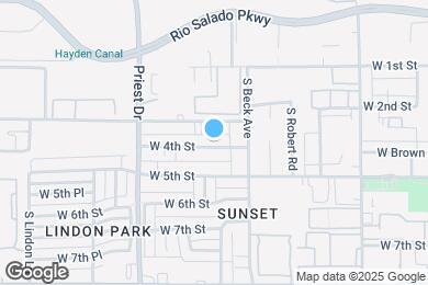 Map image of the property - 1226 W 4th St