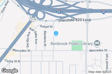 Map image of the property - 213 San Angelo Ave