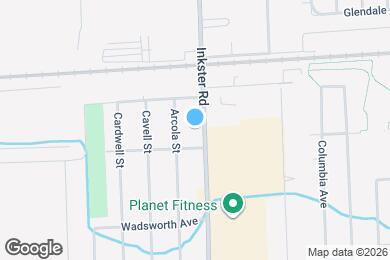 Map image of the property - 12237 Inkster Rd