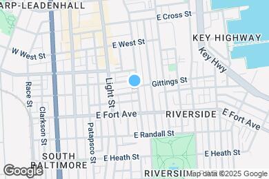 Map image of the property - 148 E Clement St