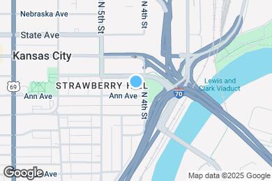 Map image of the property - 408 Ann Ave
