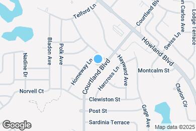 Map image of the property - 1284 Courtland Blvd