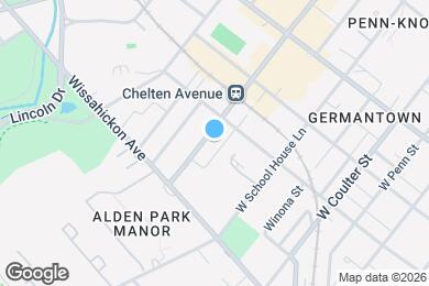 Map image of the property - 412 W Chelten Ave
