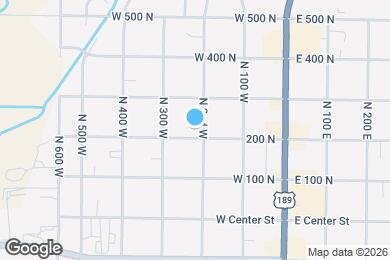 Map image of the property - 223 N 200 W