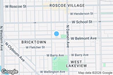 Map image of the property - 2040 W Belmont Ave
