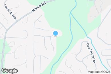 Map image of the property - 391 Bass Way NW