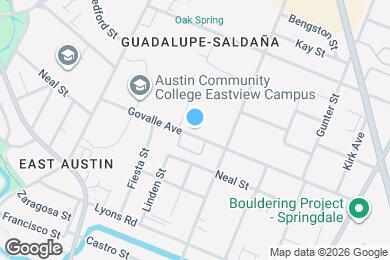 Map image of the property - 3006 Govalle Ave