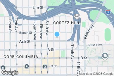 Map image of the property - 702 Ash St