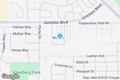 Map image of the property - 1307 Rice Ln