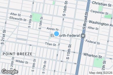 Map image of the property - 1607 Manton St