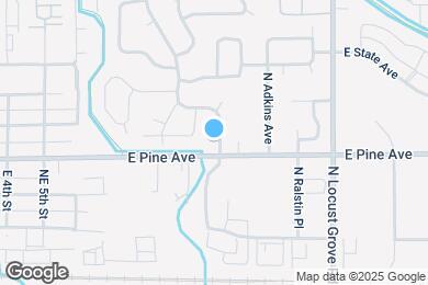 Map image of the property - 925 N Stonehenge Way