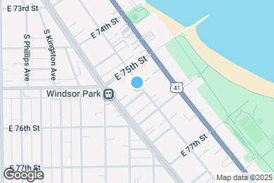 Map image of the property - 7534 S Coles Ave