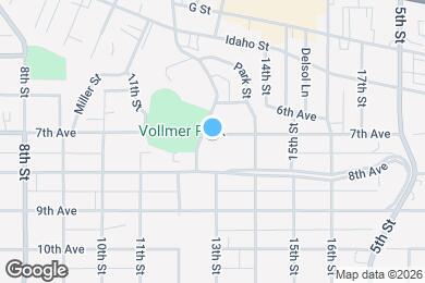 Map image of the property - 1310 7th Ave