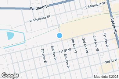 Map image of the property - 501 W Center St