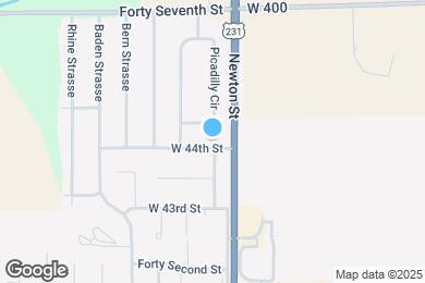 Map image of the property - 232 W 44th St