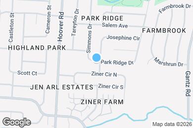 Map image of the property - 3471 Simmons Dr