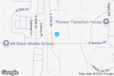 Map image of the property - 2815 E Section St