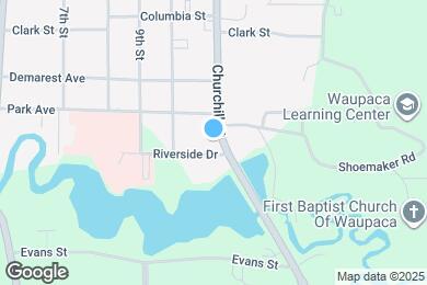 Map image of the property - 1027 Riverside Dr