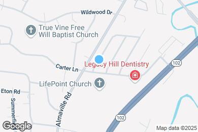 Map image of the property - 602 Glenties Dr